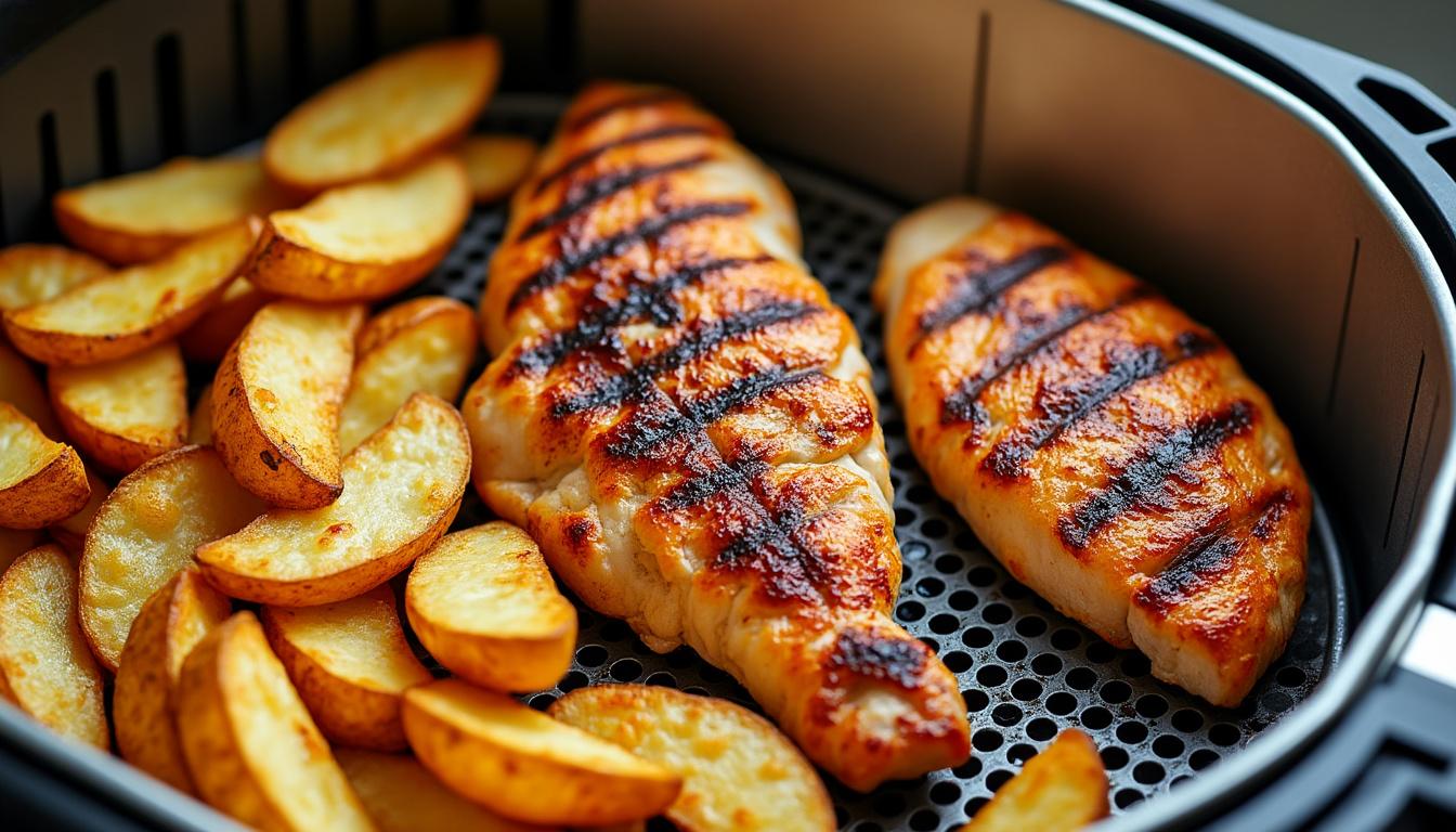 entdecken sie die besten airfryer rezepte mit einfachen und leckeren ideen für die heißluftfritteuse – schnell, gesund und vielseitig genießen!