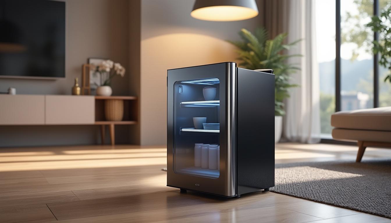 entdecken sie kleine mini-kühlschränke mit kompakten maßen und platzsparenden modellen – ideal für jede ecke und jeden raum.