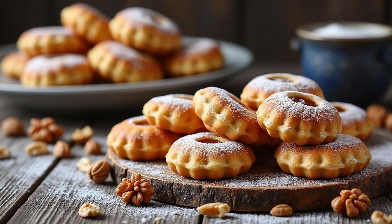 entdecken sie das traditionelle rezept für oreschkis, ein russisches gebäck mit köstlicher nussfüllung. einfach zuzubereiten und perfekt für besondere anlässe.