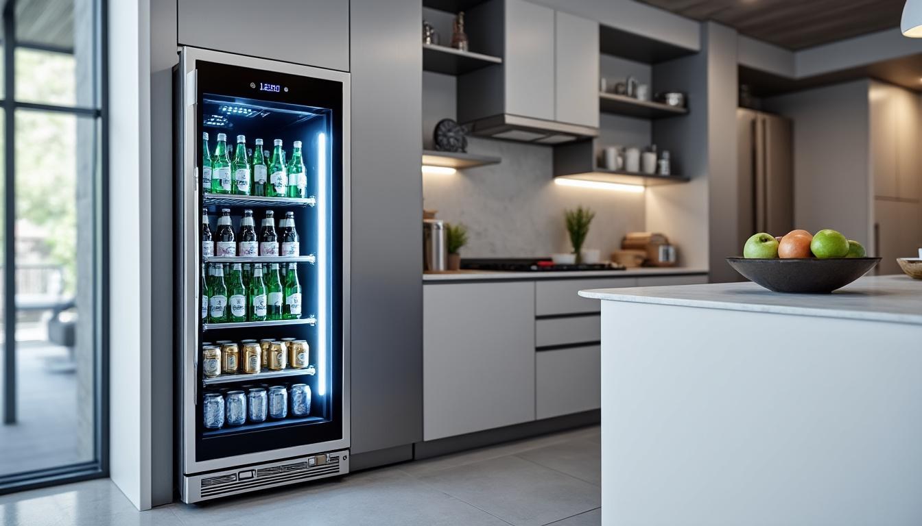 entdecken sie, wie sie den idealen getränkekühlschrank mit glastür auswählen – praktische tipps für die perfekte kühlung ihrer getränke.