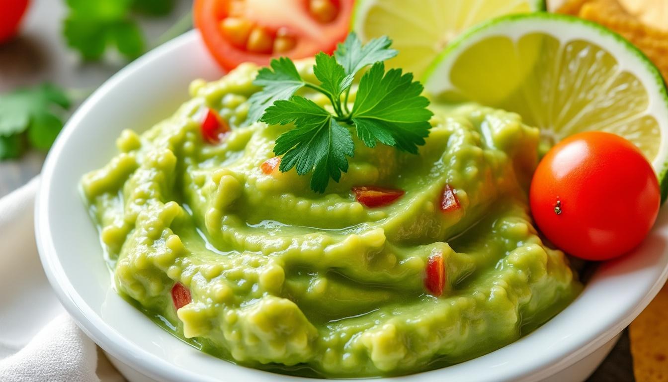 entdecken sie das perfekte guacamole rezept: cremig, frisch und original mexikanisch. einfach zuzubereiten und ideal als dip oder beilage für ihre nächste mahlzeit.