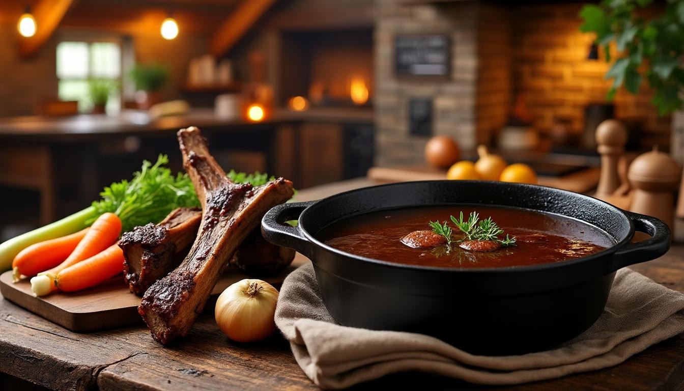 entdecken sie ein einfaches rezept für eine kräftige grundsauce, die perfekt zu fleischgerichten passt und ihren speisen einen intensiven geschmack verleiht.