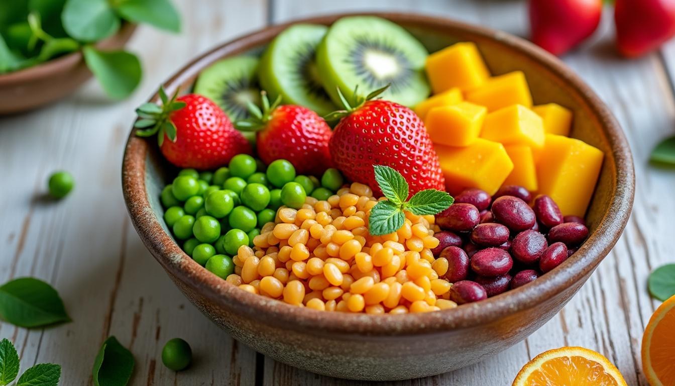entdecken sie, wie obst und hülsenfrüchte zusammenwirken, um ihre verdauung zu verbessern und ihre ernährung ausgewogener zu gestalten.