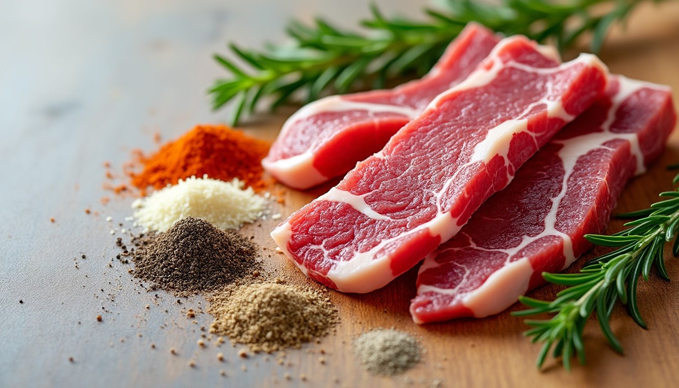 entdecken sie unser einfaches rezept für würziges beef jerky. trockenfleisch selber machen – perfekt gewürzt und schnell zubereitet für einen leckeren snack!