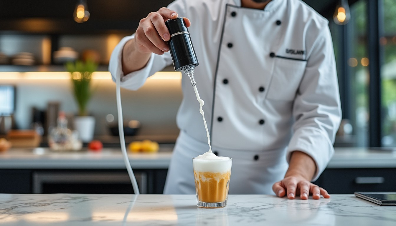 entdecken sie innovative espuma rezepte für moderne schäume und kreative küche. perfekt, um gerichte stilvoll zu verfeinern und geschmacksexplosionen zu schaffen.