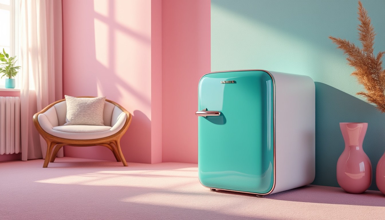 entdecken sie farbenfrohe mini-kühlschränke und kreative design-ideen, um ihr zimmer stilvoll und praktisch zu gestalten.