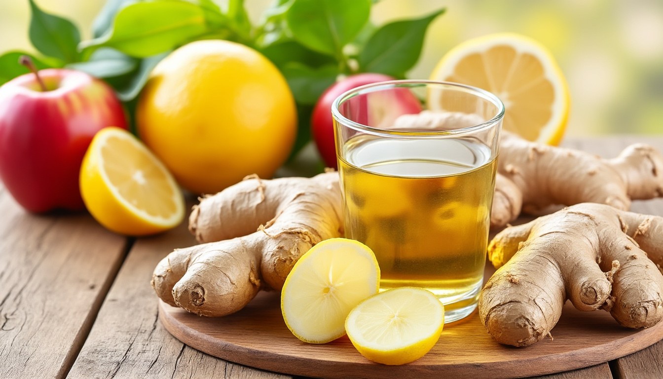 entdecken sie unser einfaches ingwer-shot rezept, perfekt als immunbooster. stärken sie ihr immunsystem mit natürlichen zutaten schnell und selbst gemacht.