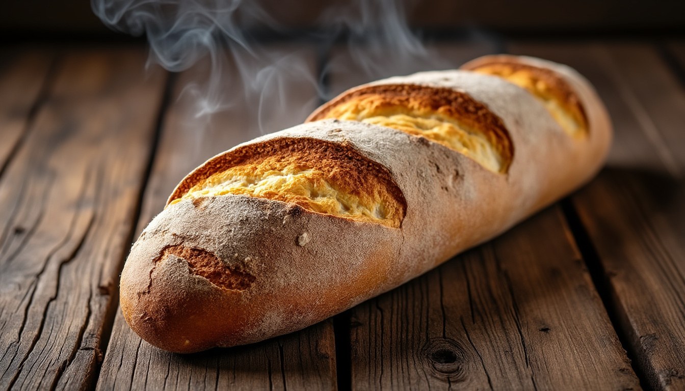 entdecken sie ein einfaches rezept für knusprige und luftige baguettes, perfekt zum selberbacken zu hause.