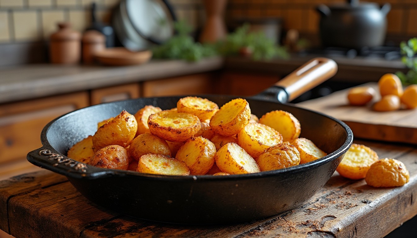 entdecken sie das perfekte bratkartoffeln rezept für goldbraun und knusprig gebratene kartoffeln – einfach zuzubereiten und unwiderstehlich lecker.