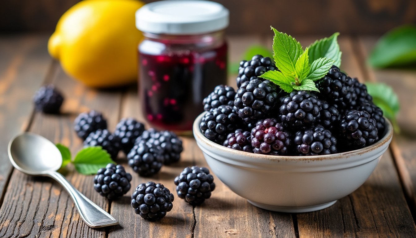 entdecken sie unser einfaches rezept für fruchtige brombeermarmelade. schritt-für-schritt anleitung zum einkochen leckerer brombeermarmelade zuhause.